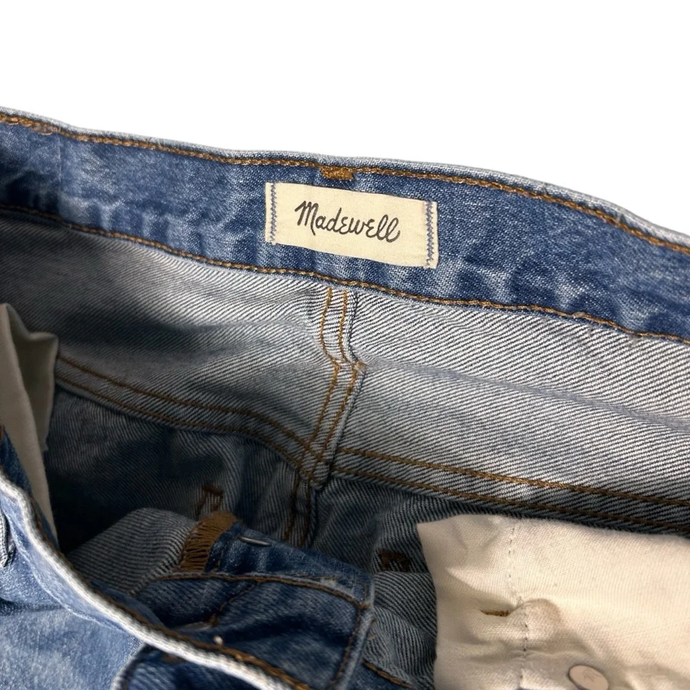 Madewell The Perfect Vintage High Waist Straight Jeans Sz 31 - Picture 9 of 13